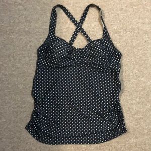 Maternity tankini swim top